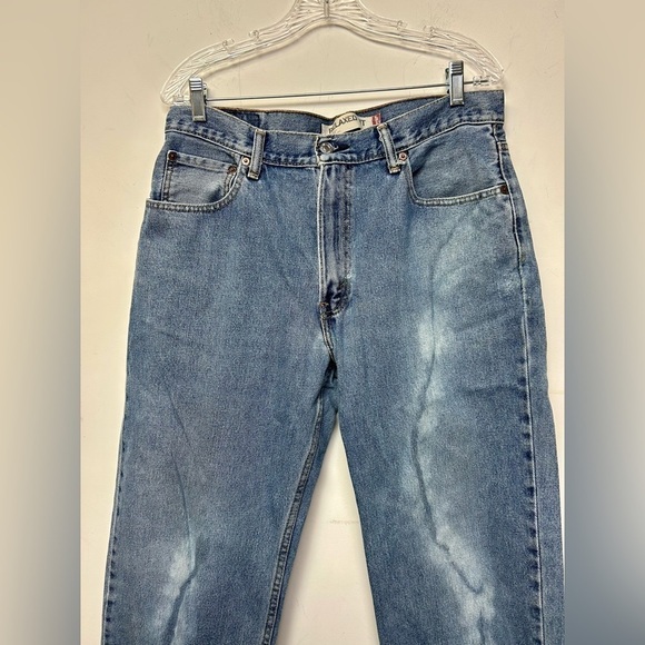 VINTAGE LEVI’S 550 90s Y2K Men’s RELAXED FIT DENIM JEANS RED TAB SIZE 34X32 - Picture 4 of 14